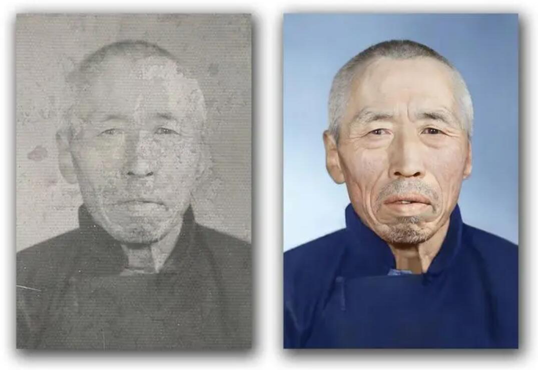桥东破损照片修复-56